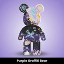 Purple Graffiti Bear